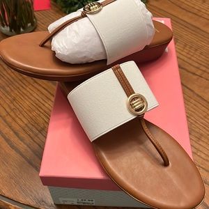 Lauren Blakwell White Sandal